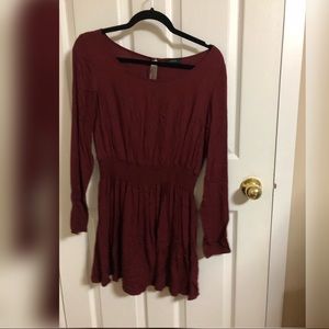 Burgundy Talula dress